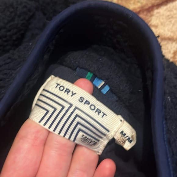 Tory Burch Sport Quilted Colorblock Jacket - Picture 6 of 7